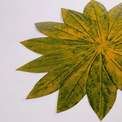 SOUSPLAT SERINGUEIRA - VERDE/AMARELO