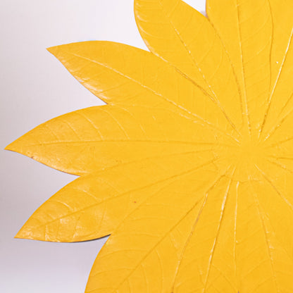 JOGO DE SOUSPLAT SERINGUEIRA - 4 UN - AMARELO