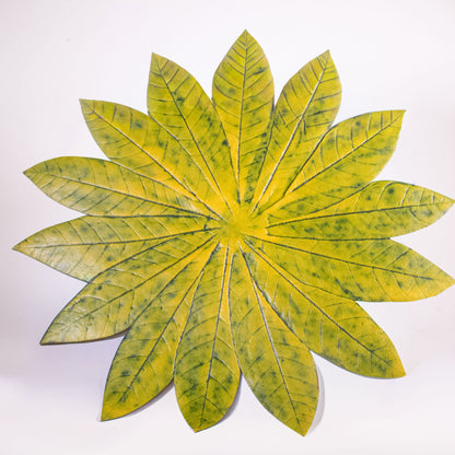 SOUSPLAT SERINGUEIRA - VERDE/AMARELO