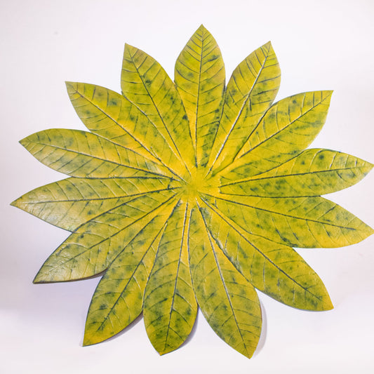 SOUSPLAT SERINGUEIRA - VERDE/AMARELO